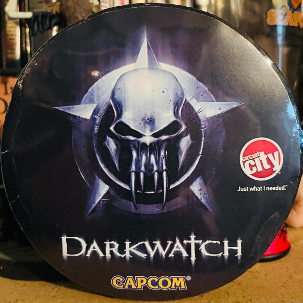 Darkwatch Capcom Circuit City Promo Video Game T-Shirt 2005 New-Sealed PS2 XBox